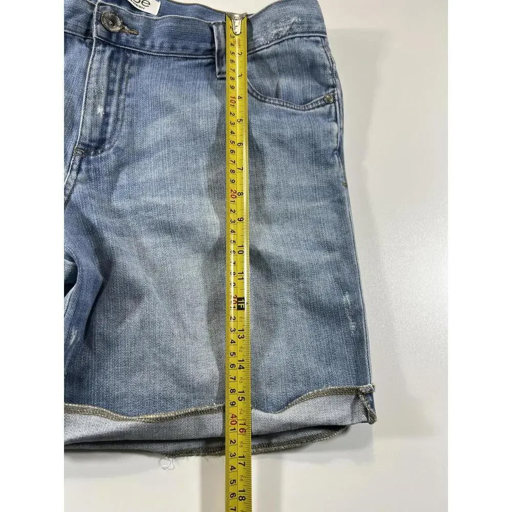Joe's Jeans Light Wash Denim Shorts - Picture 5 of 11